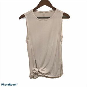 Fabletics Cotton Athletic Tank Top with Tie in the Front- Size Medium